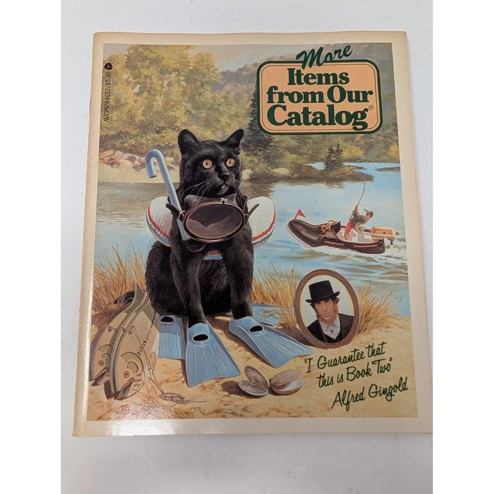 Vintage 1983 More Items From Our Catalog Alfred Gingold PB Avon Humor Satire